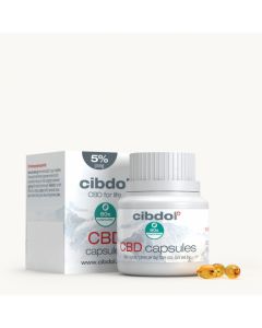 Cibdol CBD 5% 500mg  60 capsules
