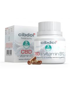 Cibdol CBD 20mg + Vitamine B12 1.000mcg Formule  30 capsules
