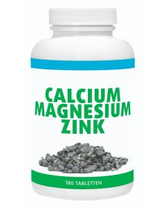Gezonderwinkelen Calcium, Magnesium & Zink  180 tabletten