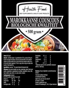 Health Food Marokkaanse Couscous  500 gram