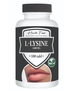 Health Food L-Lysine 1000mg (Lipblaasjes-formule)  100 tabletten