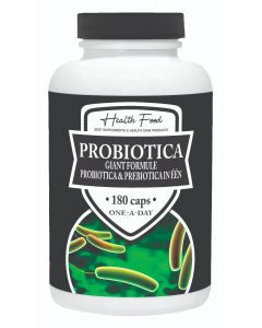 Health Food Probiotica Plus (met Prebiotica)  180 capsules