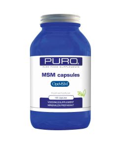 PURO MSM  180 capsules