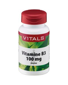 Vitals Vitamine B3 100 mg (niacine) 100 capsules (nicotinezuur)