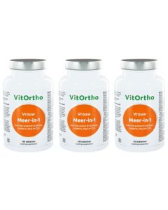 Vitortho Meer in 1 vrouw trio-pak 3x120 tabletten