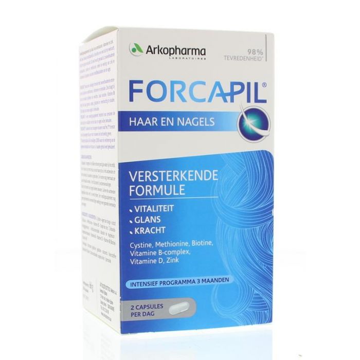 bijgeloof Bijdrage vertel het me Arkopharma Forcapil Haren en Nagels 180 capsules :: Gezonderwinkelen.nl