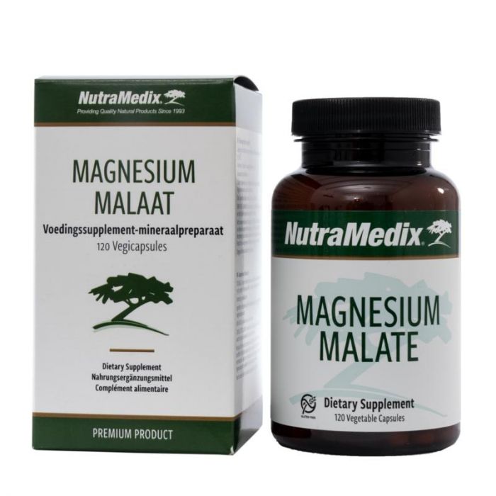 Nutramedix Magnesium 120 Vegetarische capsules Kopen? :: Gezonderwinkelen.nl