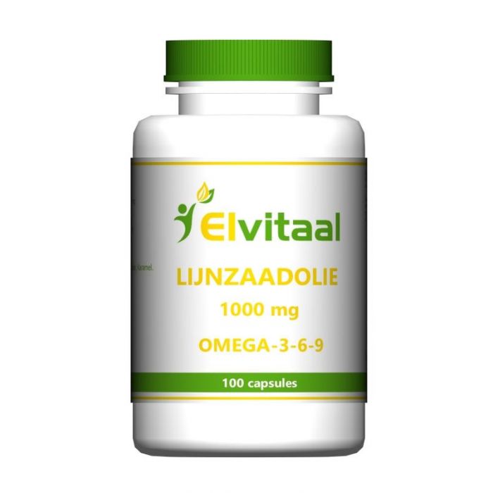 Elvitaal Lijnzaadolie omega 369 capsules ::