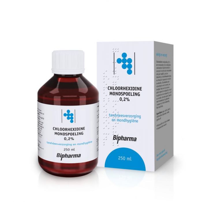 Bipharma Chloorhexidine mondspoelmiddel 0.2% 250 ml ::