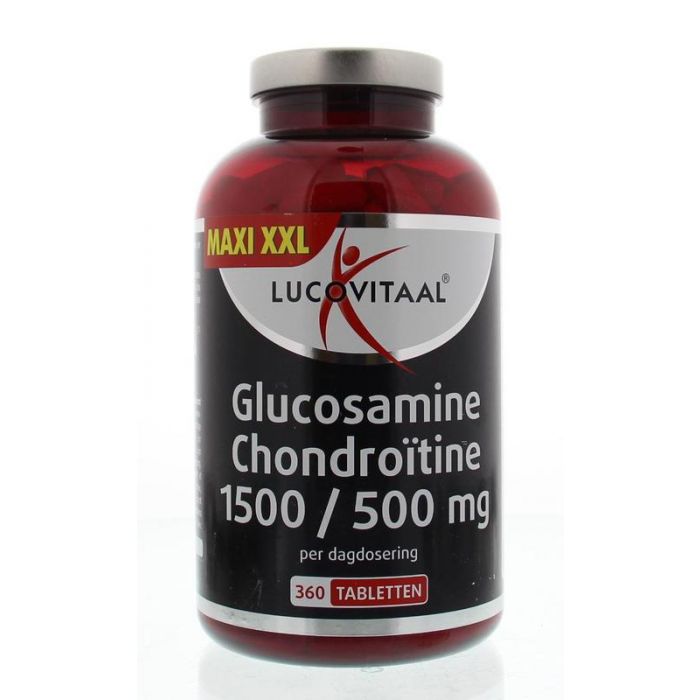 Lucovitaal Glucosamine/chondroitine pot 360 tabletten :: Gezonderwinkelen.nl