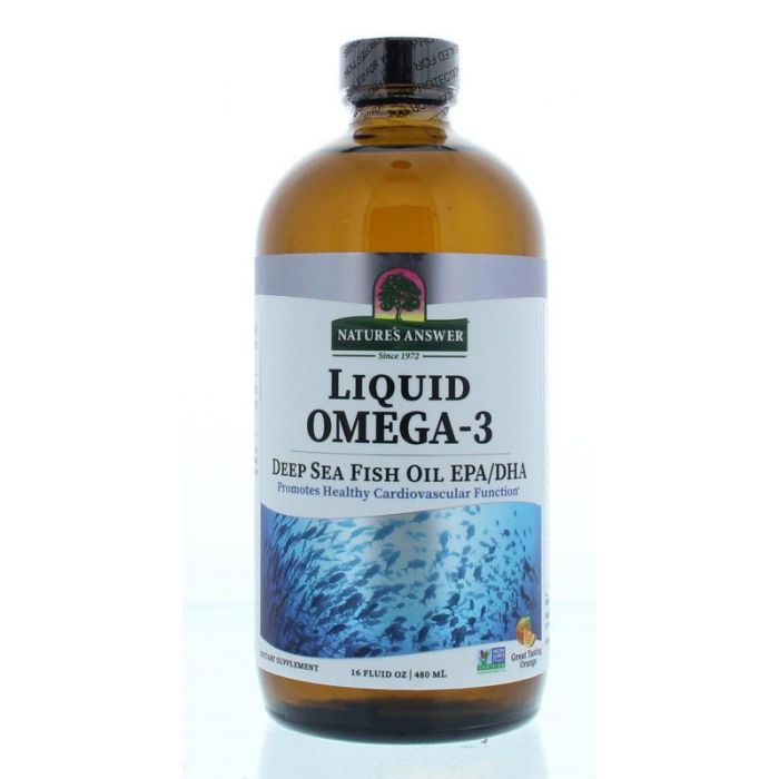 Momentum coupon Vertrouwen Natures Answer Liquid omega 3 EPA/DHA 480 ml 2 :: Gezonderwinkelen.nl