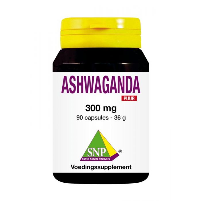 Ashwagandha 300 mg puur 90 capsules Kopen? :: Gezonderwinkelen.nl