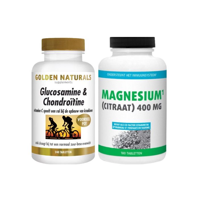 Golden Naturals Glucosamine Plus 240 Tabletten + Gratis Gezonderwinkelen  Magnesium 180 Tabletten! Kopen? :: Gezonderwinkelen.Nl