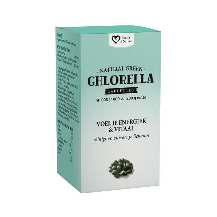 Wat mensen betreft nogmaals Dalset Health of Nature Natural Health Green Chlorella 1000 tabletten ::  Gezonderwinkelen.nl