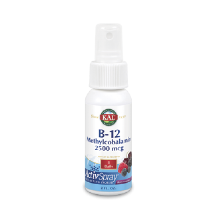 Gevoelig voor etnisch onderpand KAL Vitamine B-12 2500mcg Active Spray 59 ml Kopen? :: Gezonderwinkelen.nl