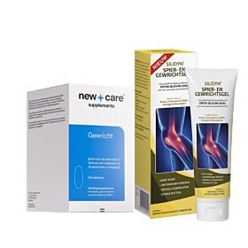 New Care Gewricht 120 tabletten + Gratis Silidyn Spier- & Gewrichtsgel 140ml