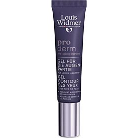 Louis Widmer Proderm Oogomtrekgel ongeparfumeerd (Voorheen: Intensief Anti-Ageing Oogomtrekgel Zonder Parfum)  15ml