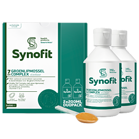 Synofit Groenlipmossel Vloeibaar duo 2x 200ml  (= 400ml)