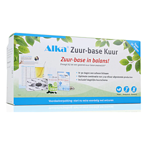 Alka Zuur-Base Kuur 30 dagen (Zuur-base in balans)  bevat Alka Tabs capsules & Alka Thee & Alka Mineralen