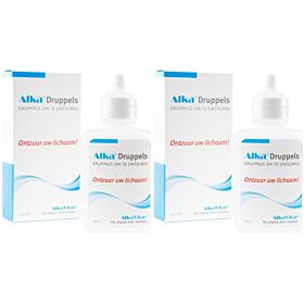 Alka Vitae druppels (ontzuringsdruppels) duo-pak 2x 55 ml