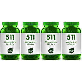 AOV 511 Magnesium Pidolaat 35mg voordeelpak  4x 90 capsules