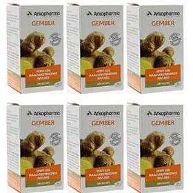 Arkocaps Gember 6-pak 6x45 capsules (Arkopharma)