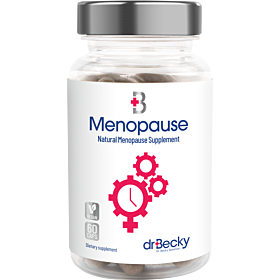 Dr Becky Menopause Natural Menopause Supplement Overgang Balans  60 Vegan Capsules