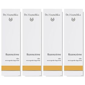 Dr. Hauschka Rozencreme Voordeelpak  4x 30ml