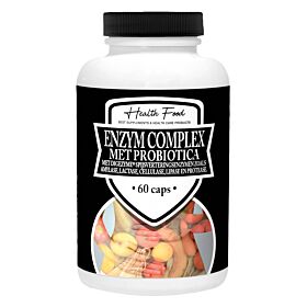 Health Food Enzymcomplex (met probiotica) 60 capsules (spijsvertering)