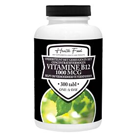 Health Food Vitamine B12 1000mcg 300 zuigtabletten