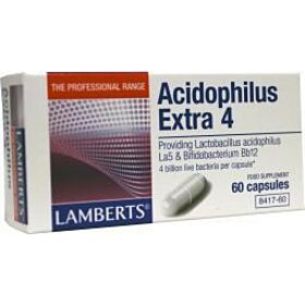 Lamberts  Acidophilus Extra 4 60 capsules 8417-60