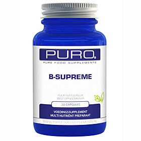 Puro Vitamine B-complex Supreme 30 capsules (B-Supreme)