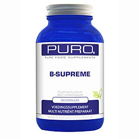Puro Vitamine B-complex Supreme 90 capsules (B-Supreme)