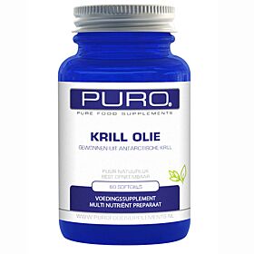 krill olie verpakking 60 softgels capsules