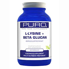 Puro L-Lysine + Beta-Glucan 90 capsules