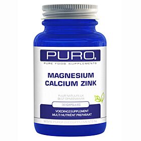 Puro Magnesium Calcium Zink 30 capsules