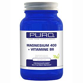 Puro Magnesium 400 + B6 60 capsules