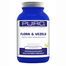 Puro Flora & Vezels Multiple Fiber 90 capsules