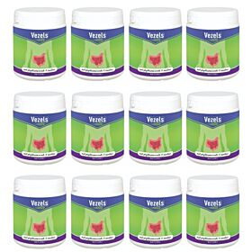 Vezels Psyllium Naturel Twaalf-pak 12x 300 gram ( zoals voorheen Colon Clean welke uit de handel is, samenstelling is zelfde)