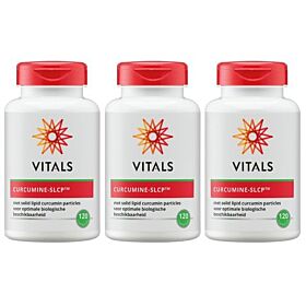 Vitals Curcumine SLCP drie-pak 3x 120 capsules
