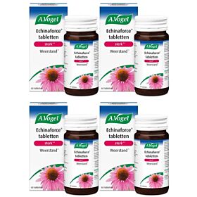 A Vogel Echinaforce Sterk (is voorheen forte) vier-pak 4x 60 TABLETTEN