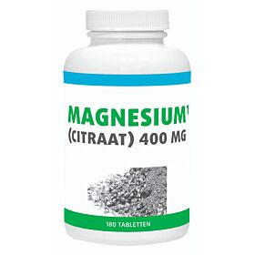Gezonderwinkelen Premium Magnesium Citraat 400mg  180 tabletten
