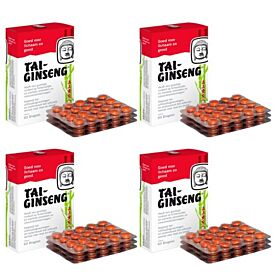 Tai Ginseng Ginseng 4-pak (4x60 dragees = 240 dragees)