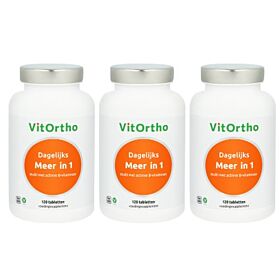 Vitortho Meer in 1 Dagelijks Multi voordeelpak  3x 120 tabletten (= 360 tabletten)