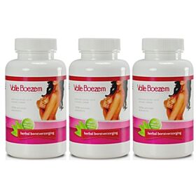 Volle Boezem voedingssupplement Borstvergroting drie-pak  3x 60 tabletten (= totaal 180 tabletten)