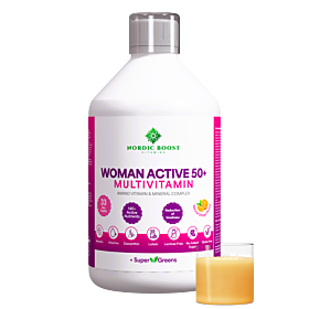 Nordic Boost Woman 50+ Multivitamin 33 dagen  500ml