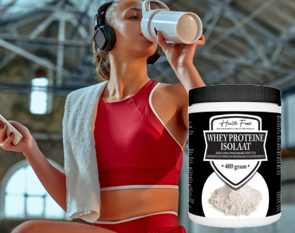 Banner Sportvoeding Health Food Wheyproteine