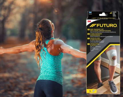 Banner Sport Verzorging Kniebandage
