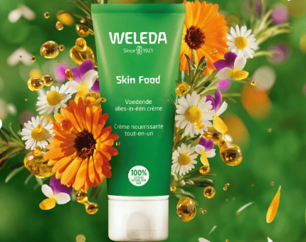 Banner Weleda Skin Food